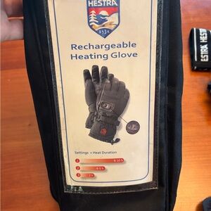 Hestra Rechargeable Heating Glove — Black